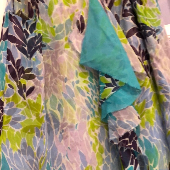 Multicolor silk dress - Picture 4 of 6